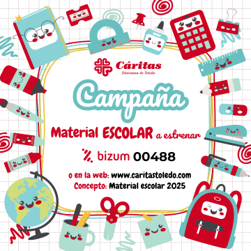 cartel principal material escolar